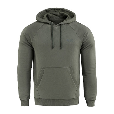M-Tac Hoodie Cotton Raglan 100% Cotton Hooded Sweatshirt, Army Olive