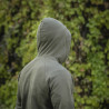 M-Tac Hoodie Cotton Raglan 100% Cotton Hooded Sweatshirt, Army Olive