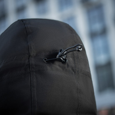 M-Tac Soft Shell Jacket Windproof & Water-Resistant, Black
