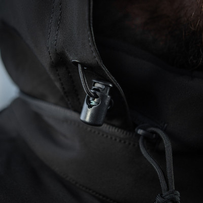 M-Tac Soft Shell Jacket Windproof & Water-Resistant, Black