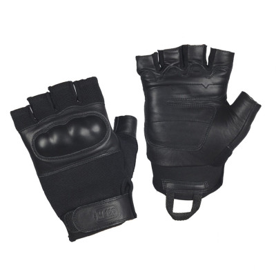 M-Tac Assault Tactical Mk.4 Fingerless Tactical Gloves, Black