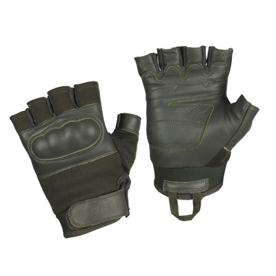 M-Tac Assault Tactical Mk.4 Fingerless Tactical Gloves, Olive