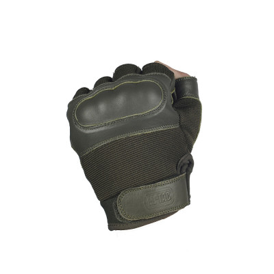 M-Tac Assault Tactical Mk.4 Fingerless Tactical Gloves, Olive