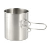 M-Tac Mug with Folding Handle, 450 ml (304 Stainless)