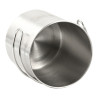 M-Tac Mug with Folding Handle, 450 ml (304 Stainless)