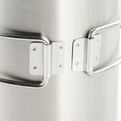 M-Tac Mug with Folding Handle, 450 ml (304 Stainless)