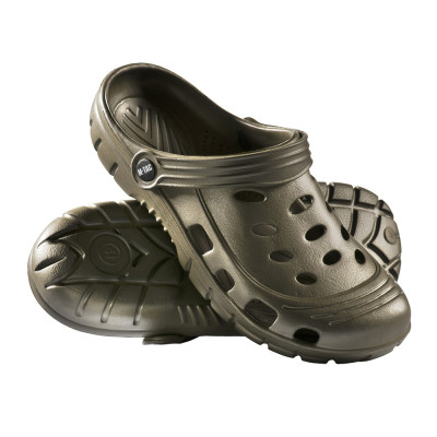 M-Tac Rubber Clogs with Adjustable Heel Strap, Olive