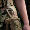 M-Tac Plastic Tactical Carabiner with MOLLE, Coyote