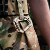M-Tac Plastic Tactical Carabiner with MOLLE, Coyote