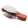 M-Tac 2-Piece Travel Cutlery Set (Aluminum/Steel)