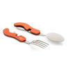 M-Tac 2-Piece Travel Cutlery Set (Aluminum/Steel)