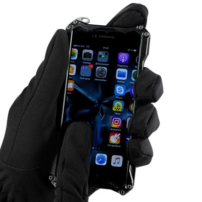 M-Tac Touchscreen-Compatible Gloves, Black