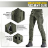 M-Tac Conquistador Flex Tactical Pants, Teflon, Army Olive