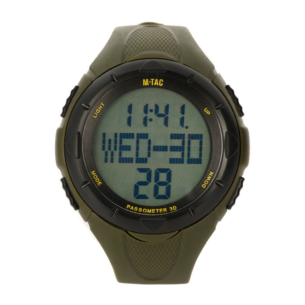 M-Tac Tactical Watch with Pedometer – watch, Olive