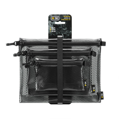 M-Tac Zip Pocket Organizer Set Elite – organizer set, Black