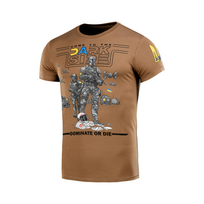 M-Tac UA Side Light Olive Printed T-Shirt