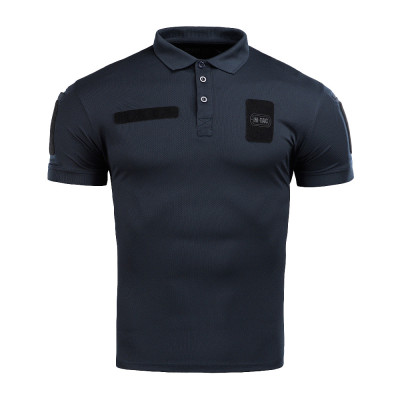 M-Tac Elite Tactical Coolmax Polo Shirt, Dark Navy Blue
