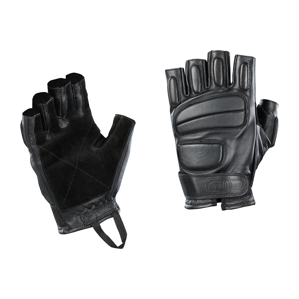 M-Tac Assault Tactical Mk.1 Fingerless Gloves, Black