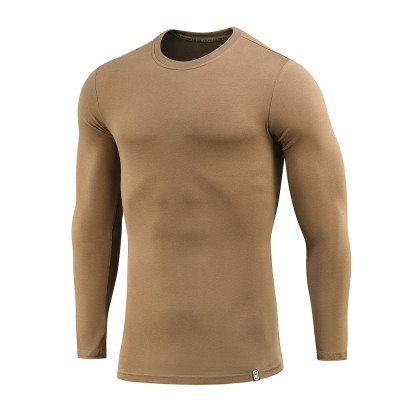 M-Tac Long-Sleeve T-Shirt, 93% Cotton, Coyote