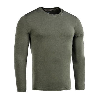 M-Tac Long-Sleeve T-Shirt, 93% Cotton, Army Olive