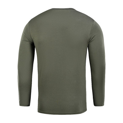 M-Tac Long-Sleeve T-Shirt, 93% Cotton, Army Olive