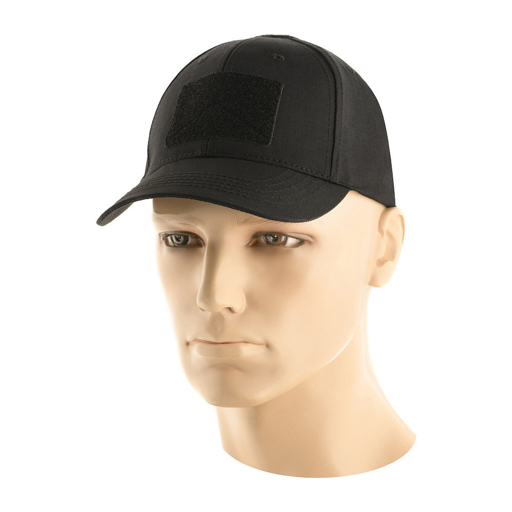 M-Tac Tactic Elite Flex Cap, Rip-Stop Fabric, Black