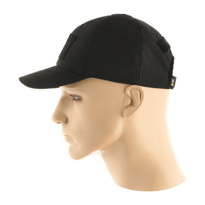 M-Tac Tactic Elite Flex Cap, Rip-Stop Fabric, Black