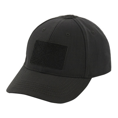 M-Tac Tactic Elite Flex Cap, Rip-Stop Fabric, Black