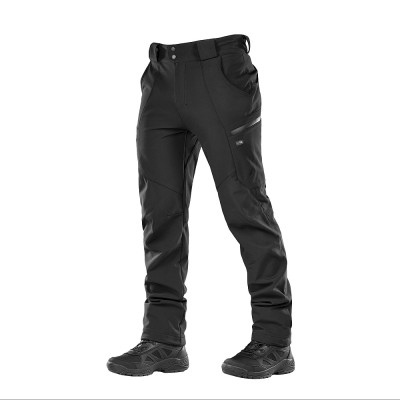 M-Tac Soft Shell Winter Pants with Wool Lining, Black