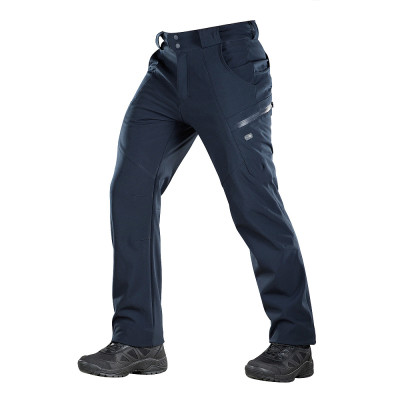 M-Tac Soft Shell Winter Pants with Wool Lining, Dark Navy Blue