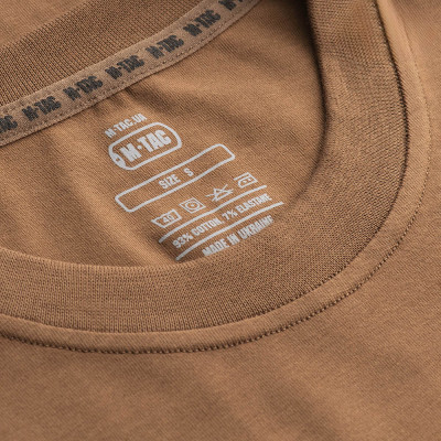 M-Tac T-Shirt, Cotton 93% / Elastane 7%, Coyote