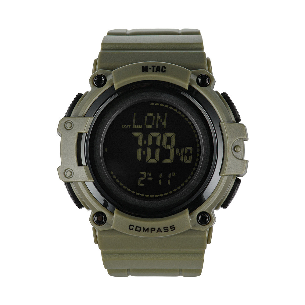 M-Tac Watch Tactical Compass 2233 – watch with a compass, Ranger Green