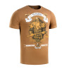 M-Tac Viking T-Shirt "Til Valhall", Cotton 93%, Coyote