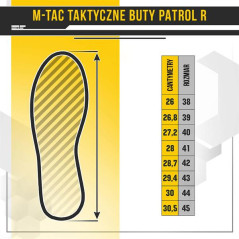 M-Tac Tactical Sneakers Patrol R Taktiniai, sporto ir laisvalaikio batai
