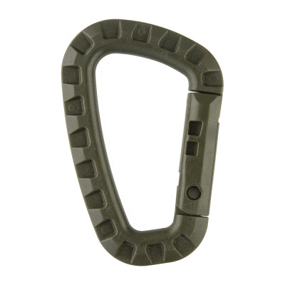 M-Tac Plastic Carabiner ABS 85×60 mm, Olive