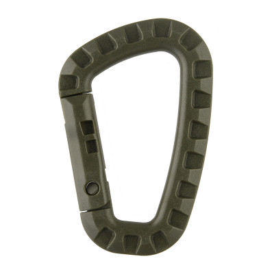 M-Tac Plastic Carabiner ABS 85×60 mm, Olive