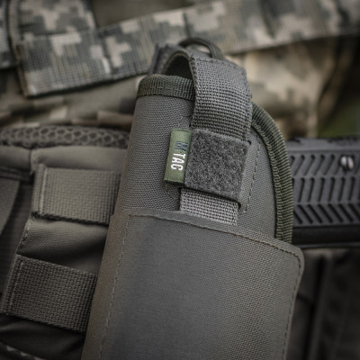 M-Tac Universal Tactical Holster Elite 500D, Left-Hand, Ranger Green