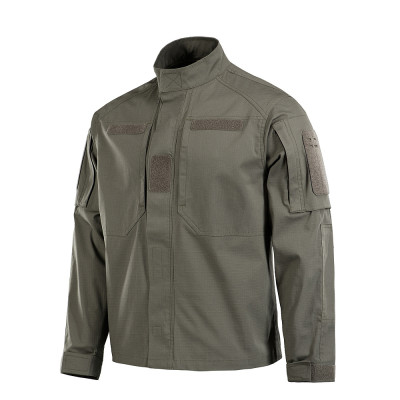 M-Tac Patrol Flex Jacket with Velcro Patch Panels, YKK, Dark Olive