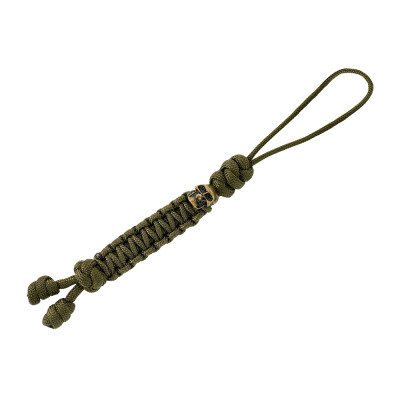 M-Tac Knife Lanyard Loopy Snake Skull – knife lanyard, Olive