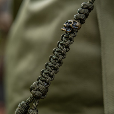 M-Tac Knife Lanyard Loopy Snake Skull – knife lanyard, Olive
