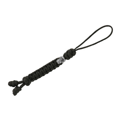 M-Tac Knife Lanyard Loopy Snake Skull – knife lanyard, Black