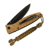M-Tac Knife Lanyard Loopy Snake Skull – knife lanyard, Coyote