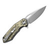 M-Tac Folding Knife Type 12 Scandinavian – folding knife, Black/Sand