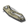 M-Tac Folding Knife Type 12 Scandinavian – folding knife, Black/Sand