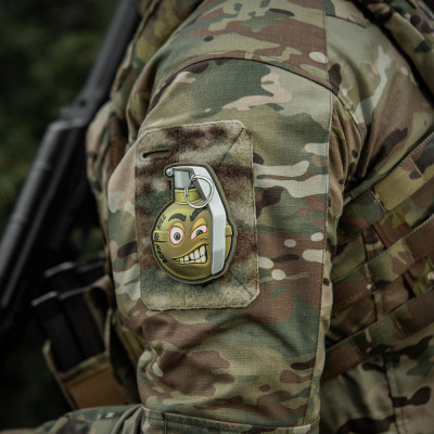 M-Tac Born to Kill 3D PVC Patch – Grenade Shape