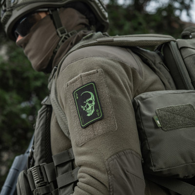 M-Tac Face of War Patch Cordura 500D, 8.5×5.2 cm, Olive