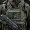M-Tac Face of War Patch Cordura 500D, 8.5×5.2 cm, Olive