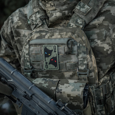 M-Tac Queen of Spades Morale Patch – Cordura 500D, 8×5 cm