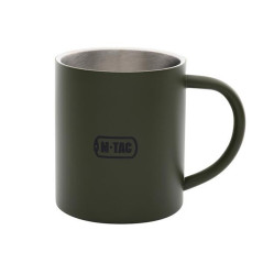 M-Tac Insulated Mug Olive 250ml Termo puodelis, žalias