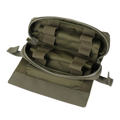 M-Tac Roll Elite IFAK Medical Pouch Cordura 500D, Ranger Green
